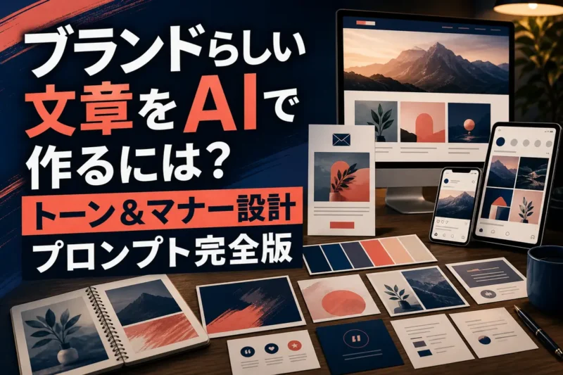 ブランドの文章ルールを整理したクリエイティブワークスペース。