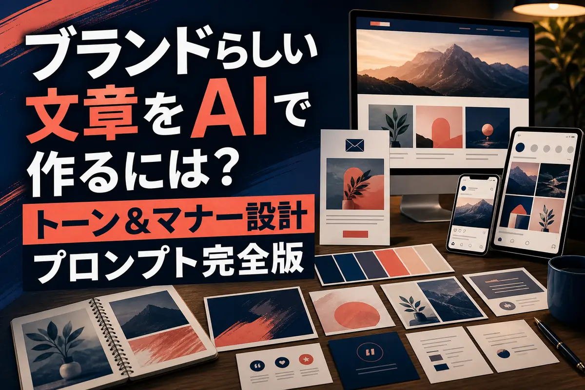 ブランドの文章ルールを整理したクリエイティブワークスペース。